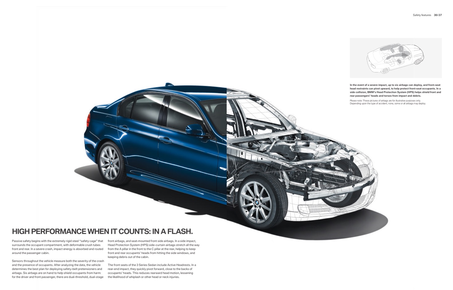 2011 BMW 3-Series Sedan Brochure Page 24